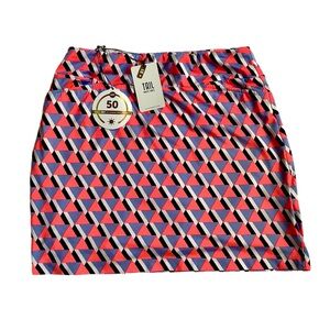 NWT TAIL Paradise Night 18” Outseam Knit Skirt Skort